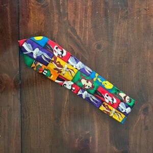 Colorful Cartoon Character Tie